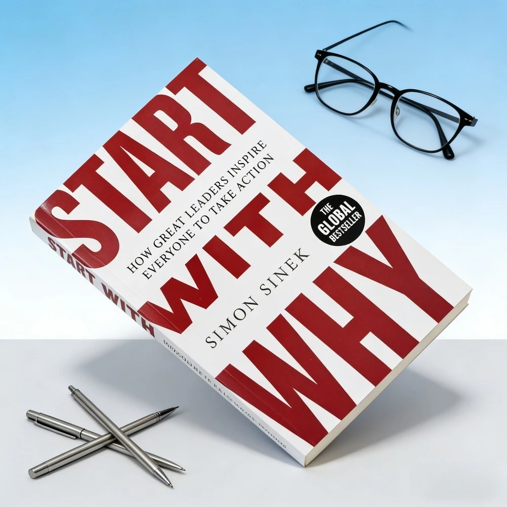 

Simon Sinek Start with Why: Leadership Guide - How Great Leaders Inspire Action for Workplace & Management