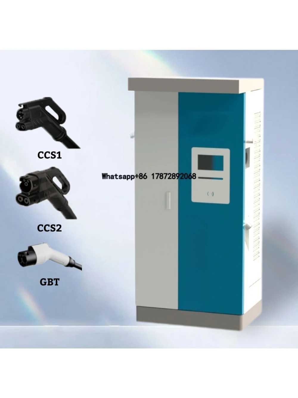 Electric Vehicle Charging Pile 120/160/180/240kW Double Door Floor-Mounted Charging Stations 4G/Ethernet/ 3 in 1