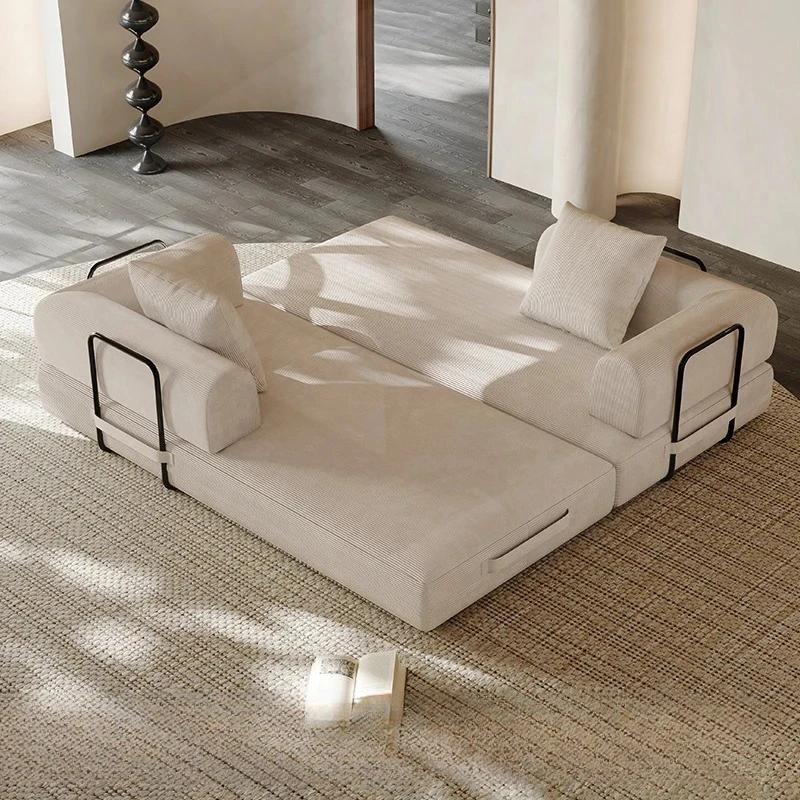 xx-Compression Sofa Couch Canape Set For Living Room Foldable Lit Bed For Apartment Modular Sectional Vacuum Compression*