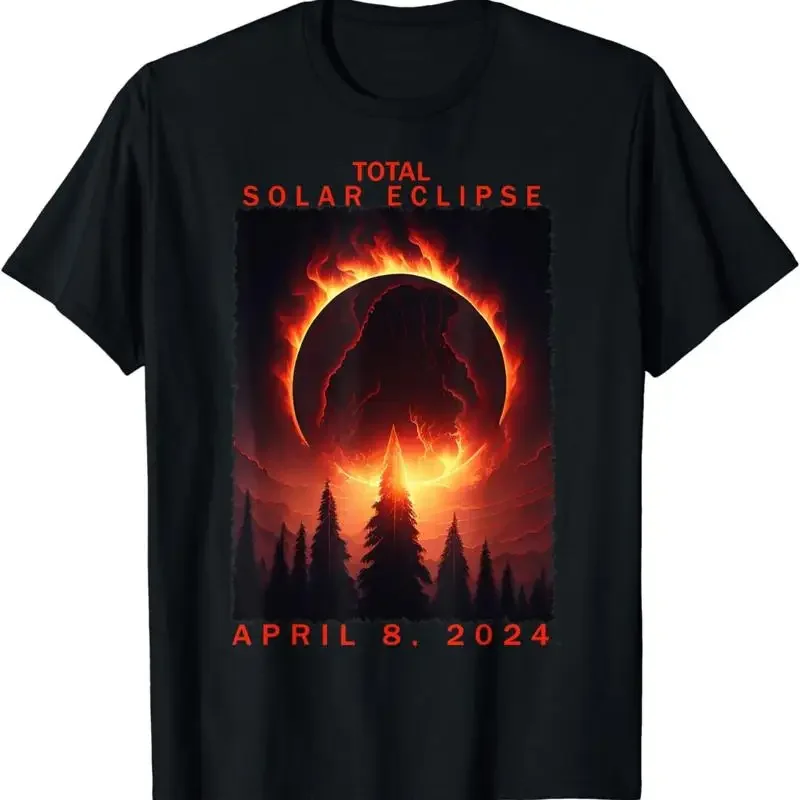 2024 Eclipse Total Solar T Shirt