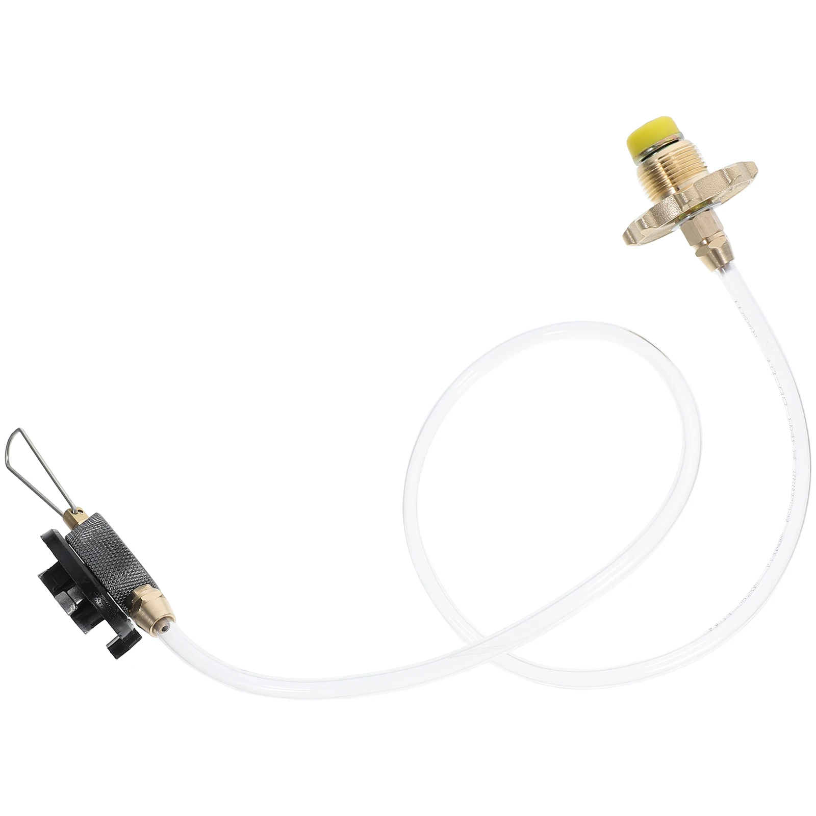 

1pc Stove Adapter Portable Aluminum Alloy Propane Converter For Camping Hiking Bbq Canister Connection Outdoor Valve Connector