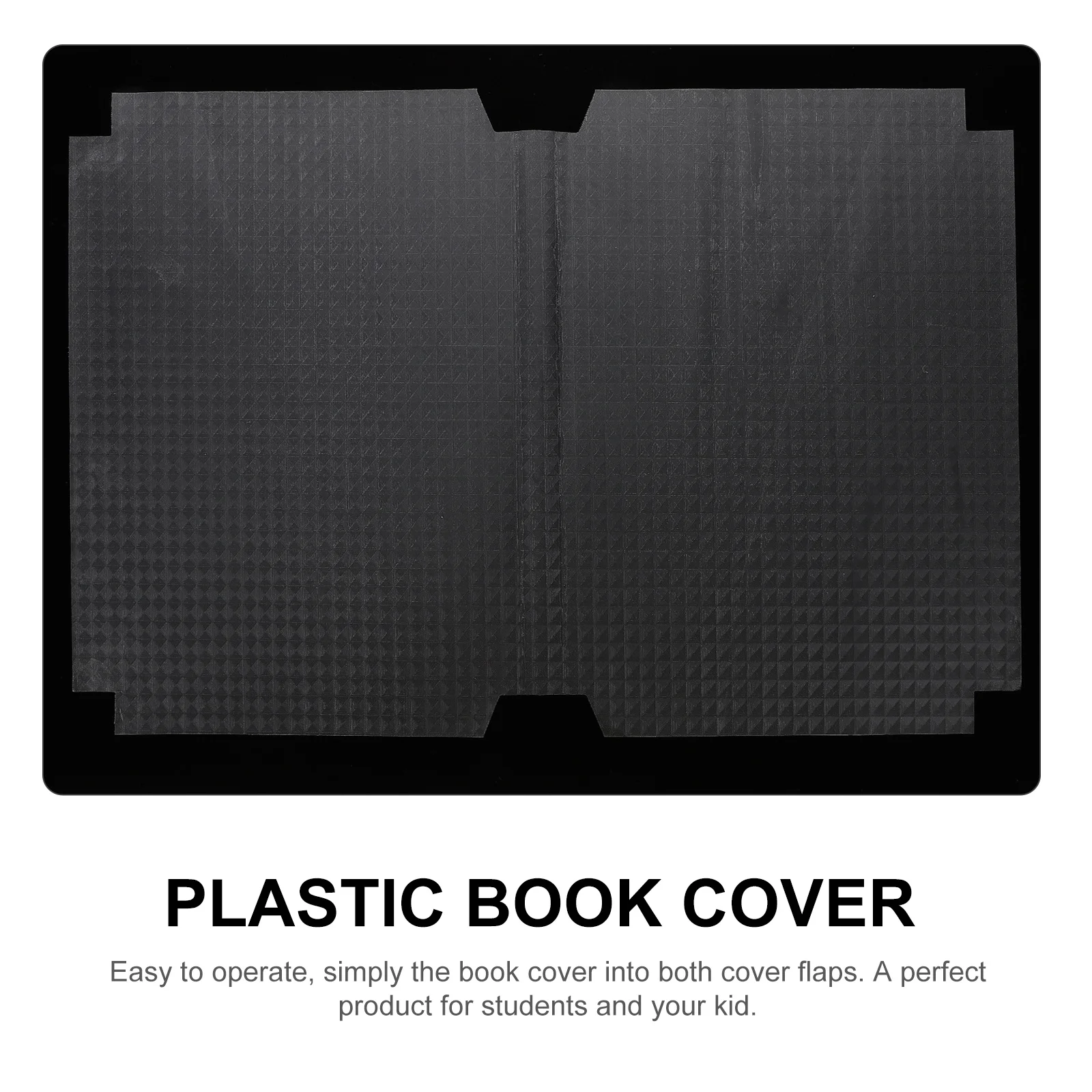 

10Pcs Transparent Book Cover Plastic Protective Book Covers for Students Clear Textbook Sleeve Dustproof Fingerprint