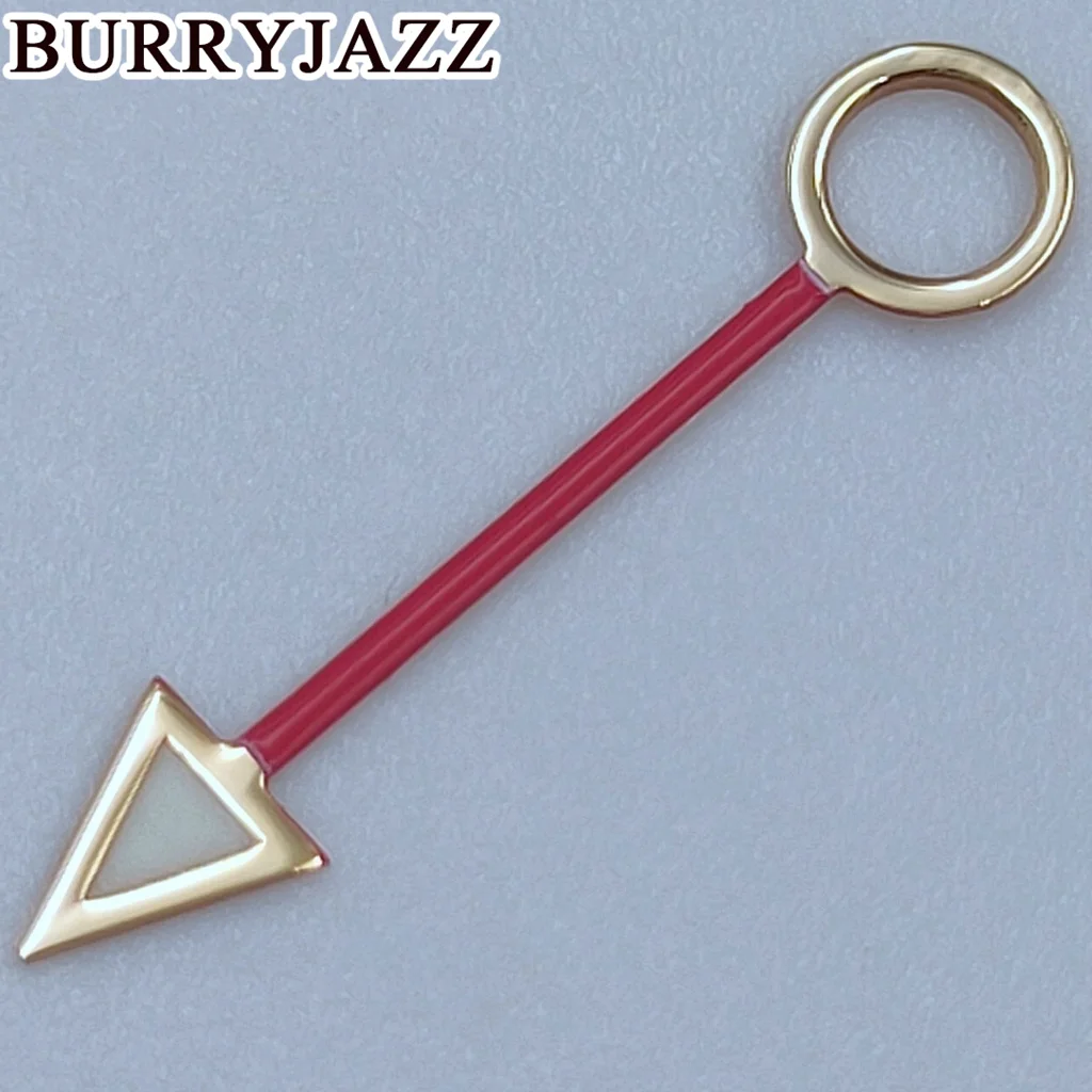 Burry jazz Silber Gold Roségold Schwarz Blau Grün Lila Braun Uhrzeiger Leuchtende Zeiger passen nh34 gmt Bewegungen – Detail 12