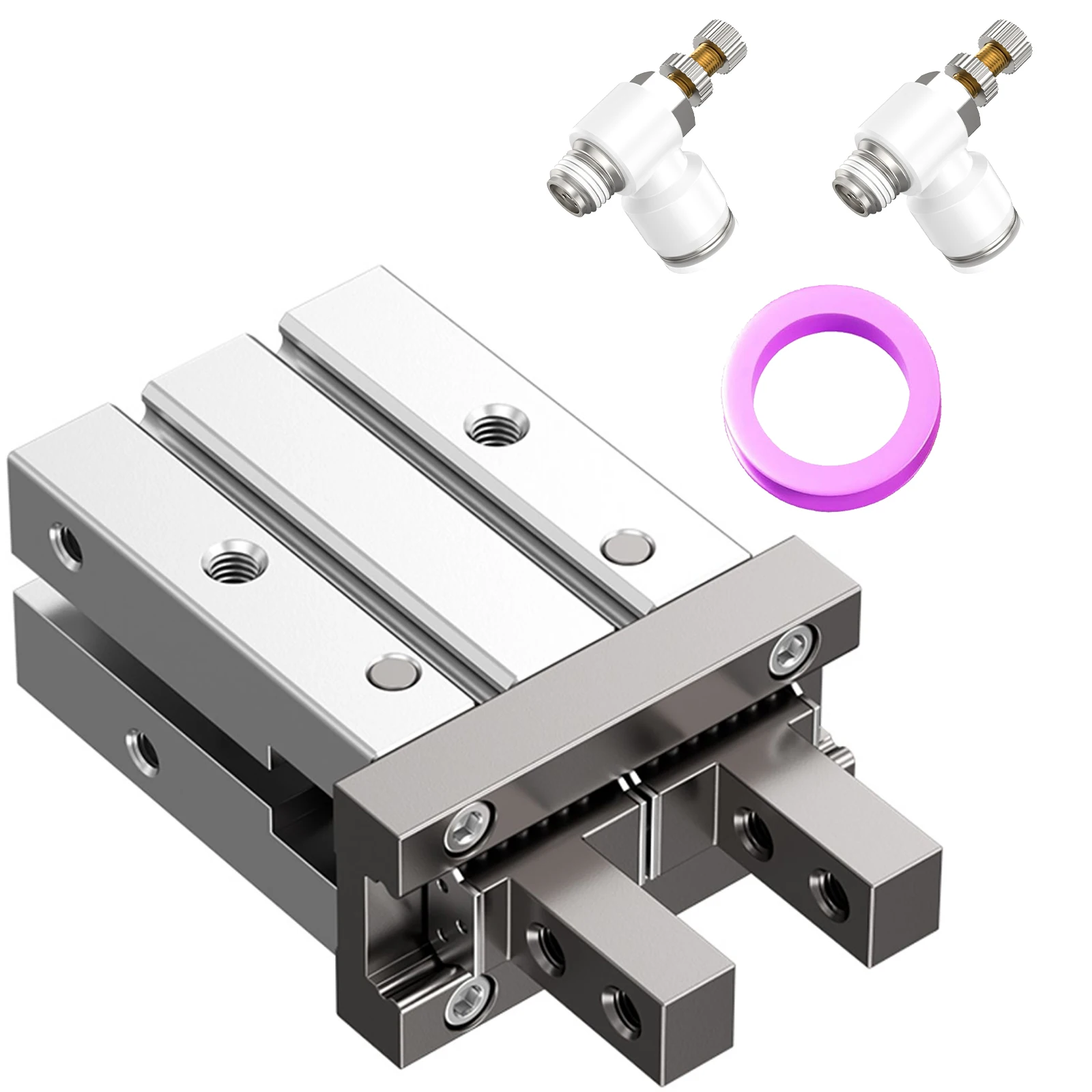 MHZ2 Pneumatic Finger Cylinder Clamp MHZ2-16S Parallel Pneumatic Clamp 6D10D20D/25D/32D Small Pneumatic Clamp
