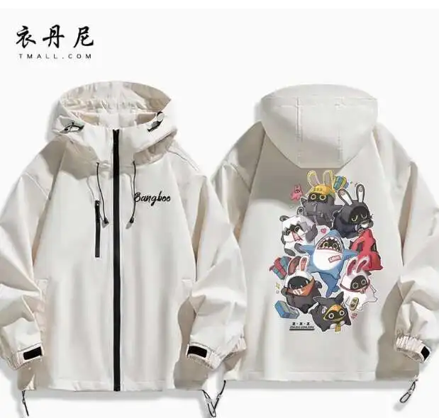

Anime Zenless Zone Zero The Bangboo Hooded Outdoor Jackets Cosplay Autumn Winter Student Men Women Coat Jacket Tops anime