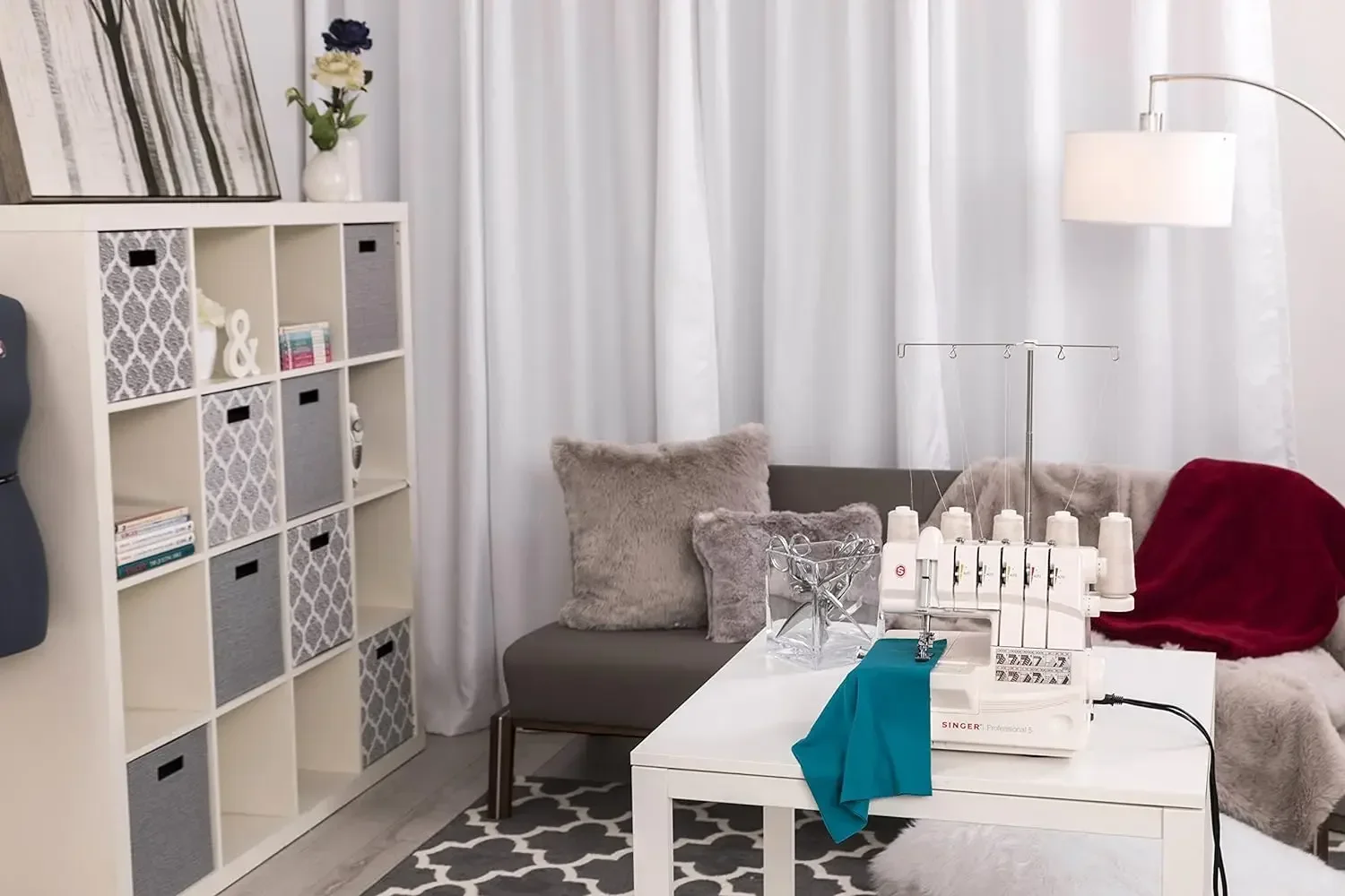 لـ 14T968DC Serger Overlock مع قدرة غرزة 2-3-4-5، 1300 غرزة في الدقيقة