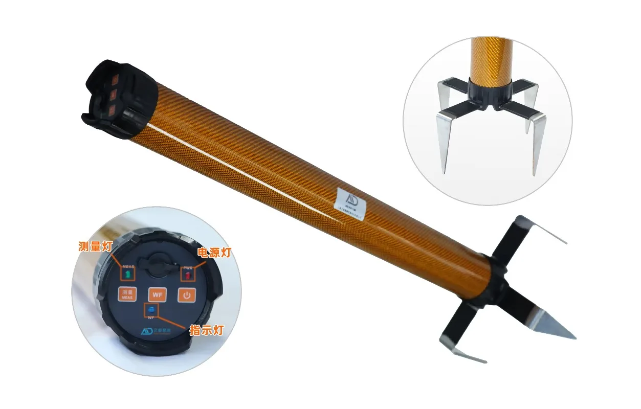 ADMT-3H Golden Rod Groundwater Detector Stratigraphic Analysis Wireless Cable Mobile Phone Connection