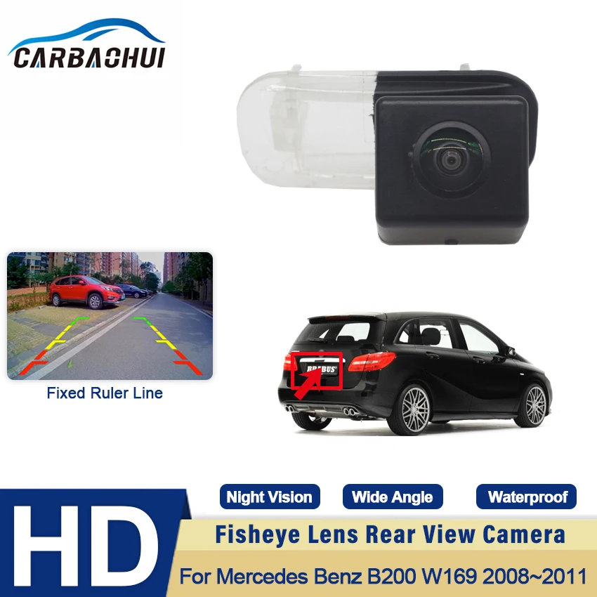 

170 Degree HD High quality RCA 1080x720P Special Vehicle Rear View Camera for Mercedes-Benz B200 W169 2008 2009 2010 2011 Car