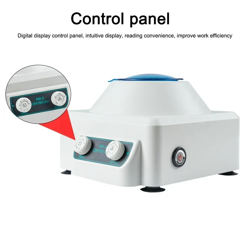 Laboratory Electric Centrifuge 800-1 900-2 900-1S(LCD) Low Speed 4000rpm 2086xg 6*20ml Plasma Serum PRP PRF Separate Machine