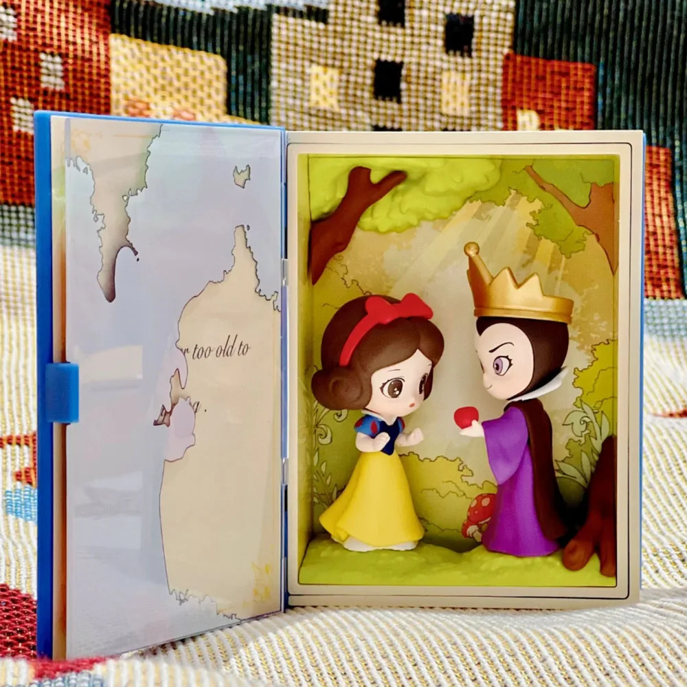 ديزني الأميرة حكايات سنو وايت بيل ارييل سندريلا ميريدا مولان أورورا بوكاهونتاس رابونزيل الياسمين ألعاب شخصيات الحركة #4