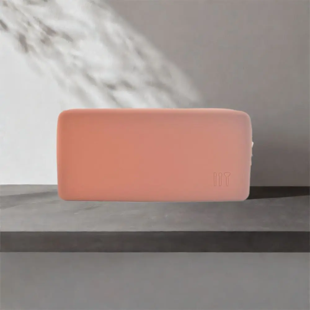 สีทึบซิลิโคนกระเป๋าเครื่องสําอางสี่เหลี่ยมผืนผ้าพร้อมซิปอุปกรณ์อาบน้ํากระเป๋าแบบพกพากันน้ําซิลิโคนกระเป๋าสําหรับเดินทาง