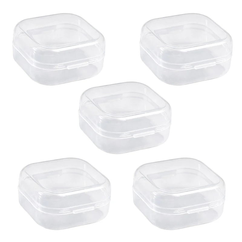 Small Clear Square Box For Jewelry Display And Daily Home Organizing Needs