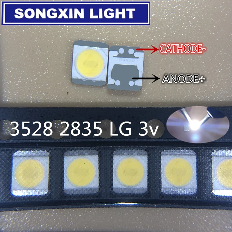 XIASONGXIN 2835 1210 3528 High Power SMD LEDs 500 pcs