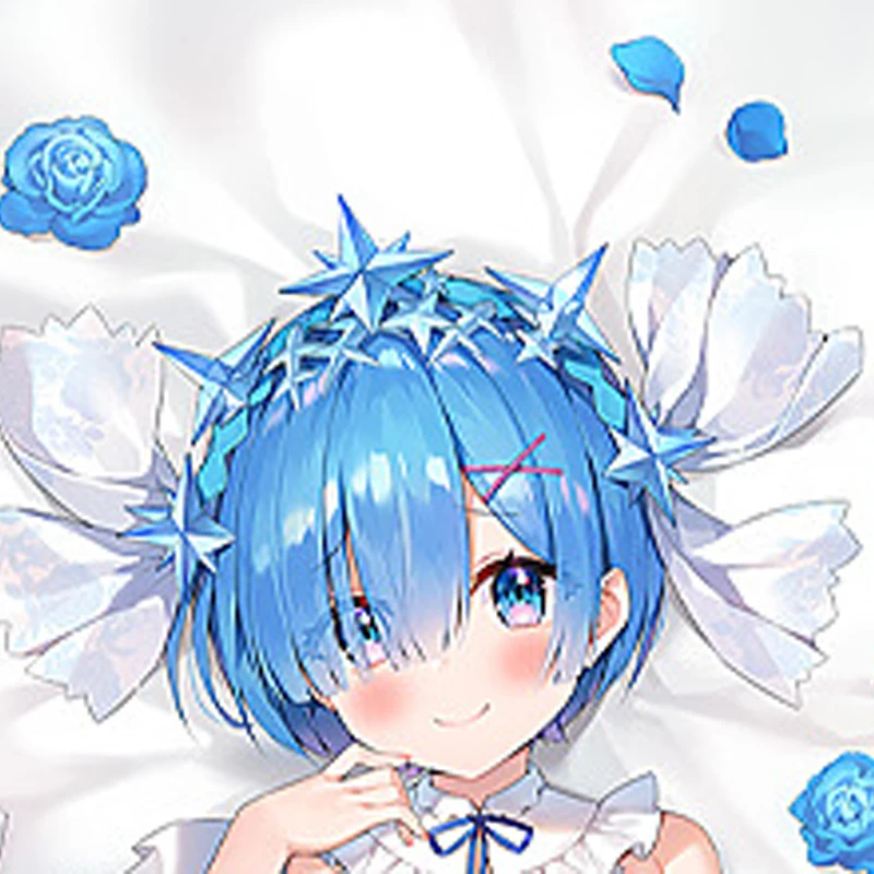

Anime Dakimakura Pillow Case Rem Sexy and Busty Beautiful Girl Double-Sided Halloween