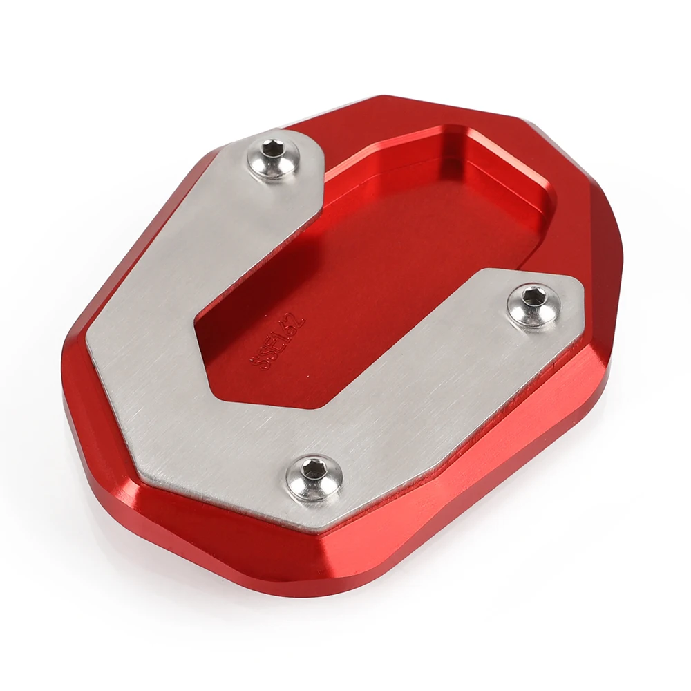 Side Stand Enlarge FOR Ducati Scrambler 2014 2017 SCRAMBLER Pad Kickstand Support Extension Plate Motorcycle Accessories Tool