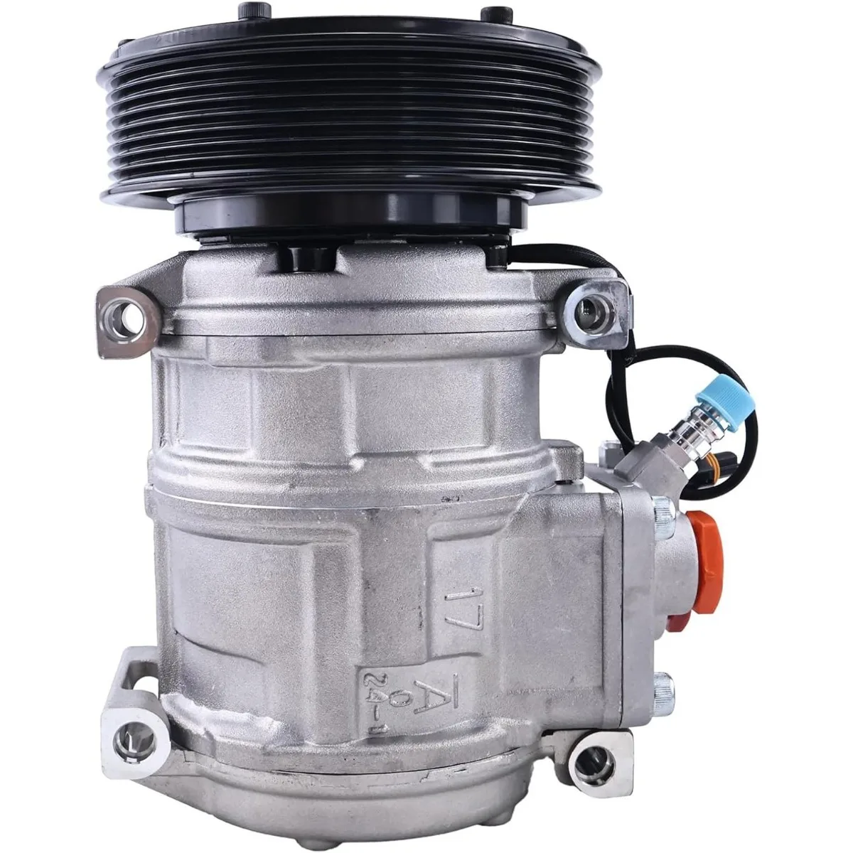 12V A/C Compressor 10PA17C RE46609 Compatible for John Deere Loader 260 280 310G 410G 210LJ 1850