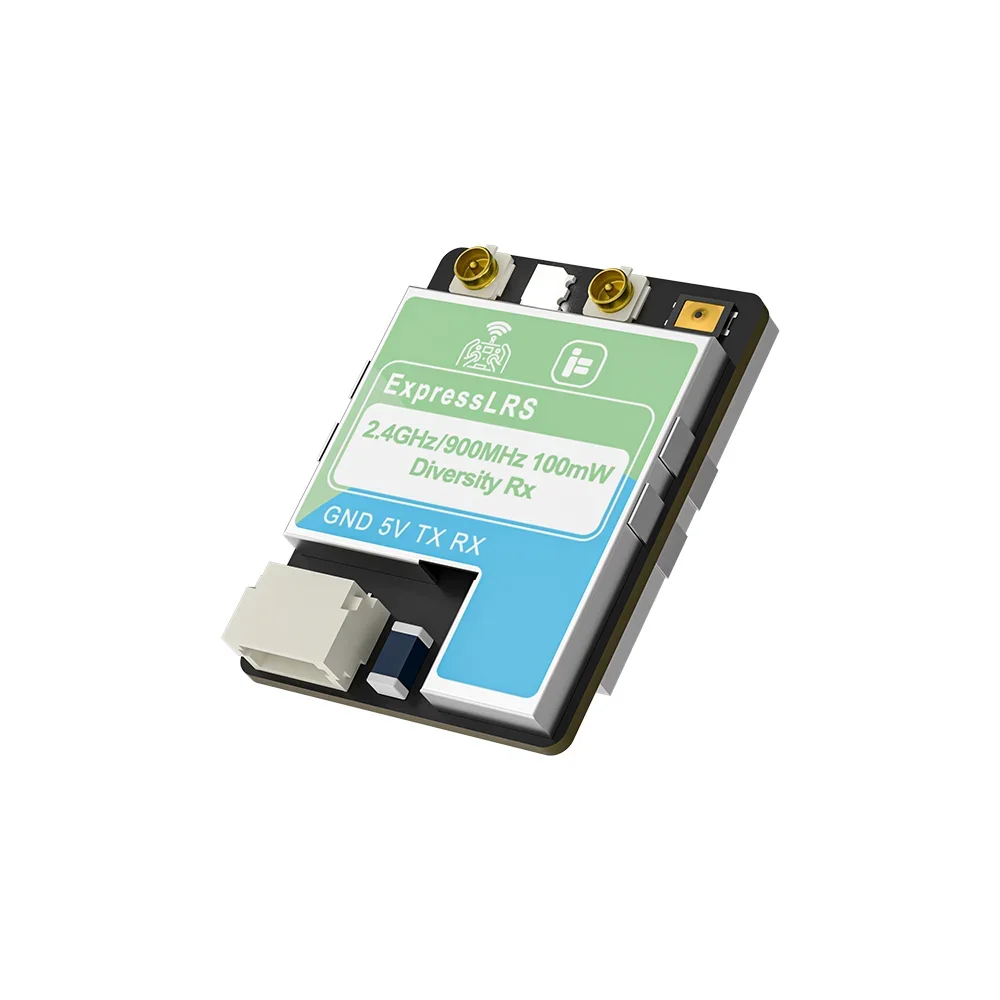

IFlight ELRS 100 мВт Dualband Diversity RX - GemX 2.4G 900 МГц