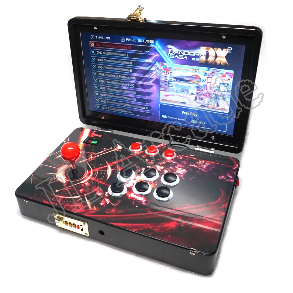 14 インチ アーケード ビデオ ゲーム コンソール 折りたたみ月光宝箱