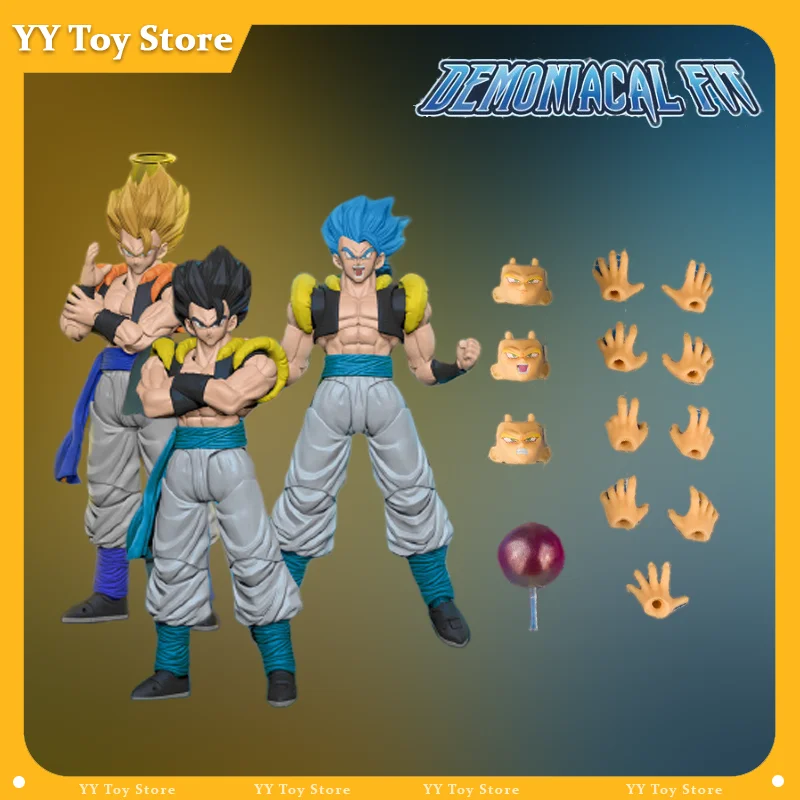 

Demoniacal Fit Dragon Ball Z Gogeta Figures Shf Gogeta Super Saiyan Action Figure Model Gifts Animation Movable collection Toys