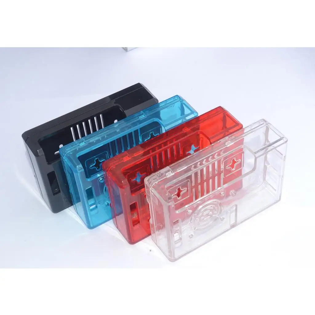 ABS Plastic Protective Case Enclosure Cover for Raspberry Pi 2B 3B 3B+
