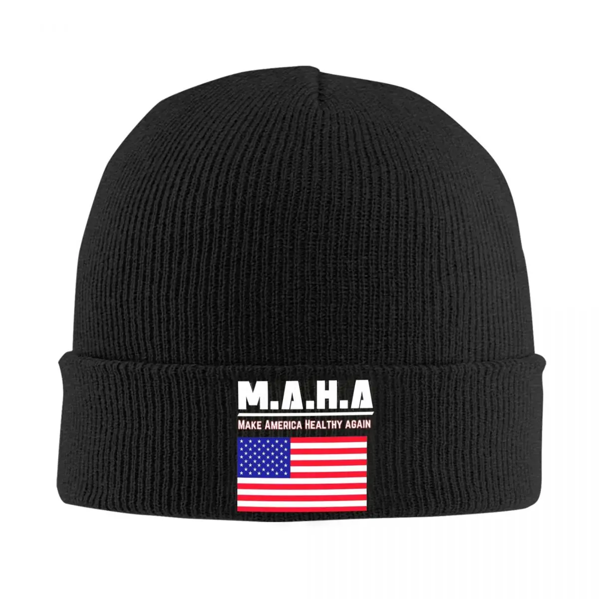 Make America Healthy Again MAHA Bonnet Hats Knitting Hat Unisex Adult Hip Hop Elastic Beanie Hats Autumn Outdoor Sport Caps