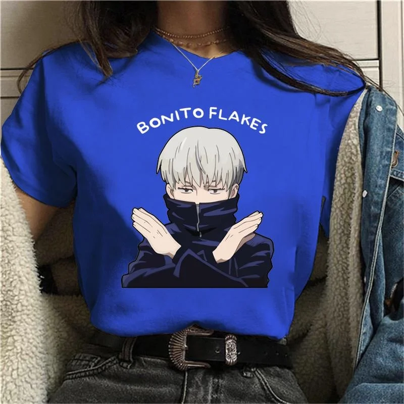 2024 New T-Shirt Funny Inumaki Toge Graphic Print Short Sleeve Fashion Anime Round Neck Summer T-Shirt