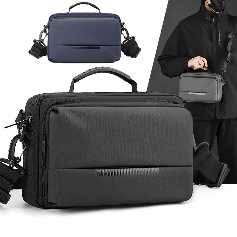 

TOP Quality Waterproof Nylon Crossbody Bag Outdoor Travel Large Capacity Chest Pack Business Shoulder Sling Bag