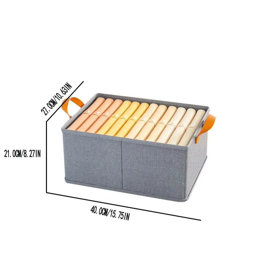 

1pc wardrobe storage thickening can be stacked with large-capacity clothes and pants layered drawers for home goodies