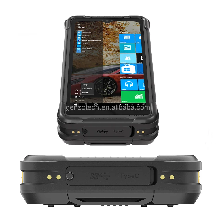 Windows 11 Rugged Industrial PDA Touch Portable Data Nfc Mobile Stock Taking Rugged Scanner Handheld Terminal Pda