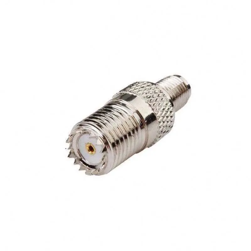  Mini UHF Jack Female to SMA Female Coaxial Adapter