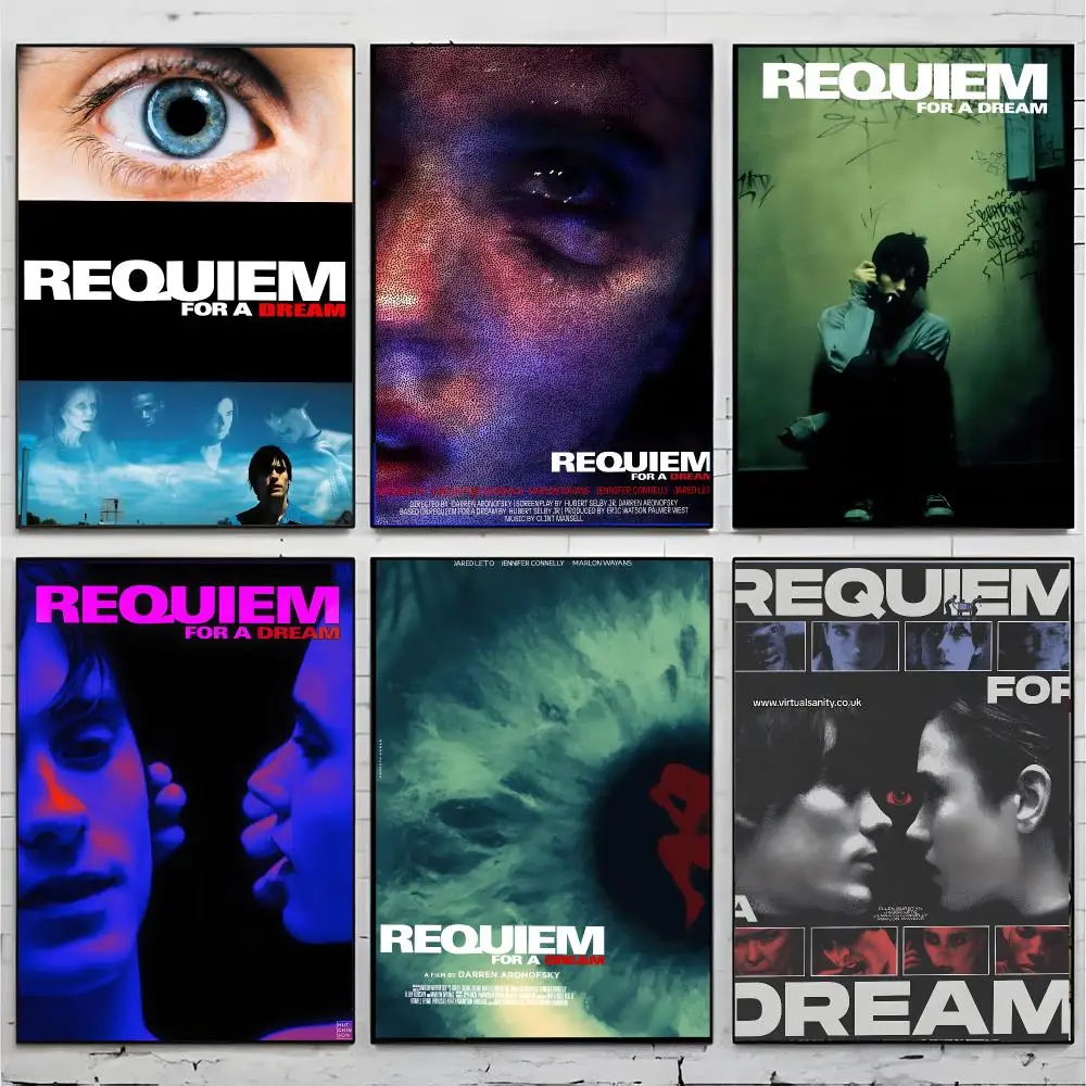 Movie Drama R-Requiem For A Dream Poster Superior Home Space  Indoor Decorative Art & Home Decor