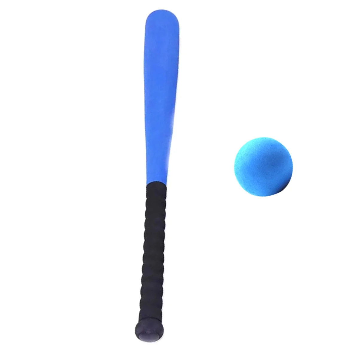 Baseball Bat Ball Set 64cm Funny Games Kids Bat for Adults Kids Light Baseball Bat with Training Ball Blue