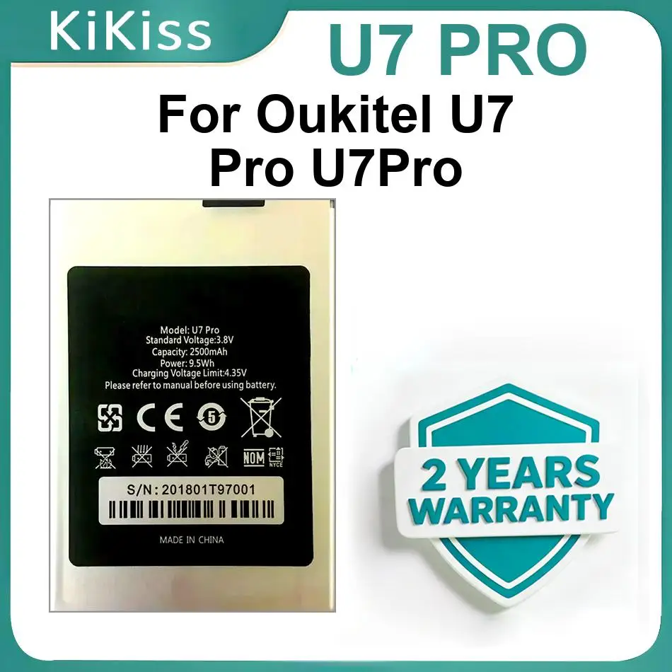 Аккумулятор для мобильного телефона U7 PRO для Oukitel Pro, сменные батареи