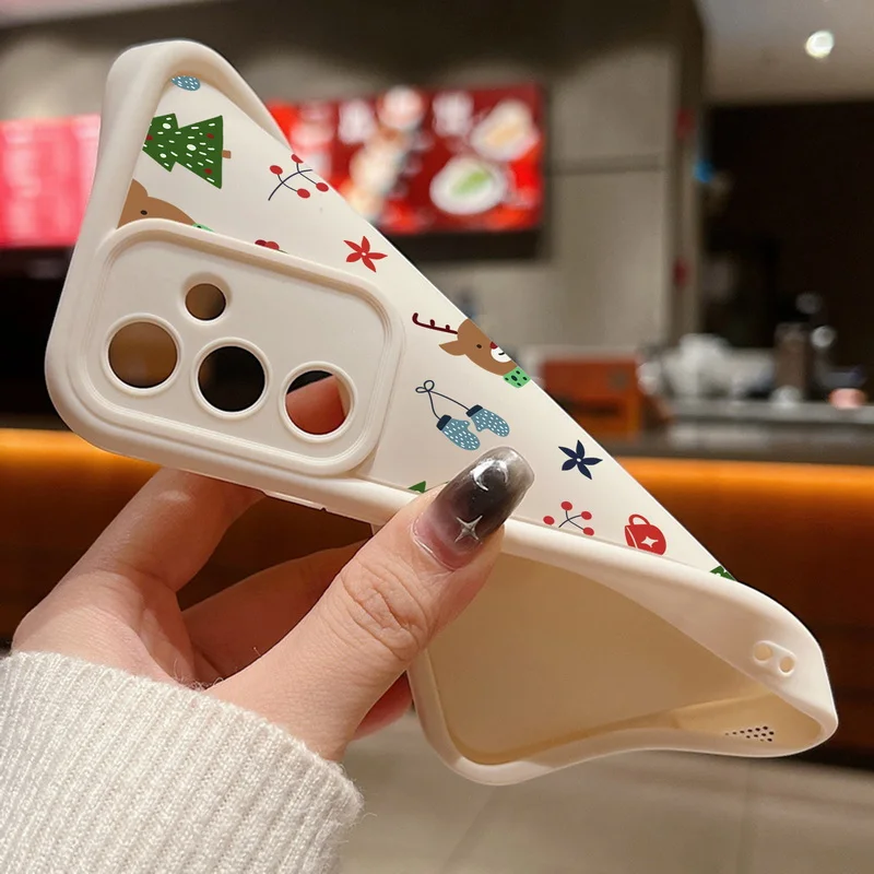 Custodia per telefono di Natale del fumetto per Samsung Galaxy A56 A16 A17 A36 A26 A55 A54 A15 5G S24 S25 FE S24 S23 S22 Ultra S25 Edge Cover