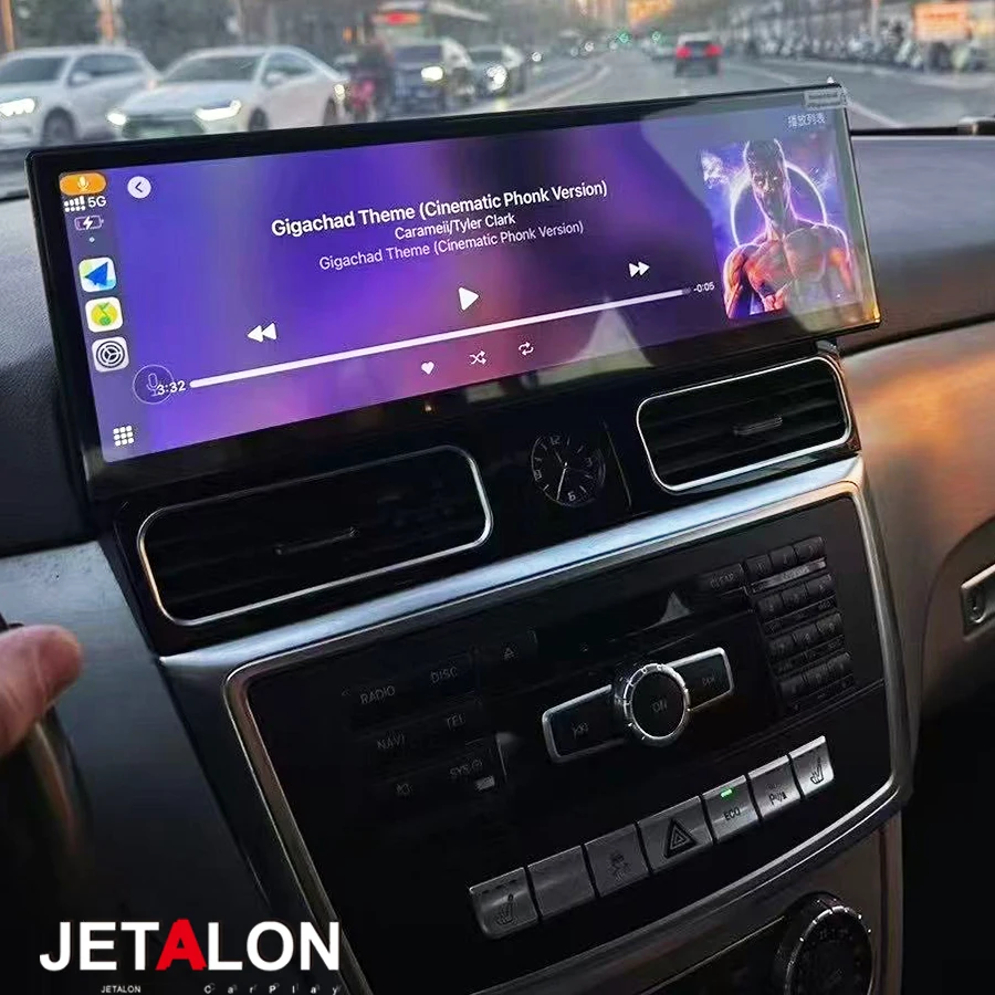 

14.9inch Car Radio Android Car Multimedia Player Screen Wireless Carplay GPS For Mercedes Benz Ml GL GLE GLS W166 X166 2012-2018