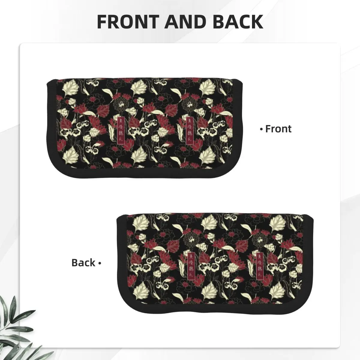Demonic Cultivation The Untamed Pencil Cases for Student School Pen Box Pencil Bag Large Storage Pencil Pouch Pen Holder
