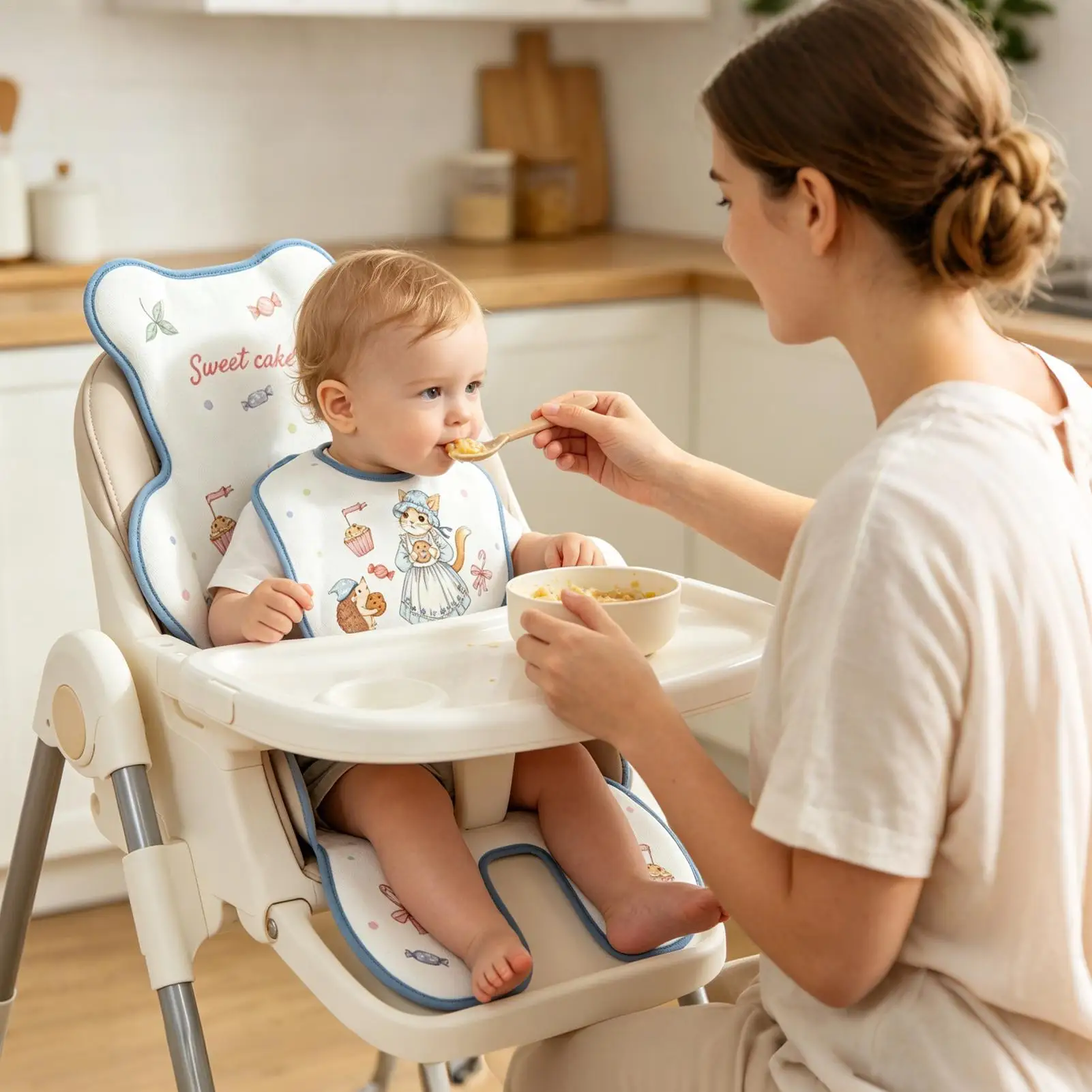 

Stroller Cooling Pad Shock Absorption Breathable Cool Down Stroller Padding for Parents Mothers Babysitters Picnic Beach Park