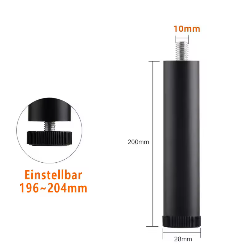 M8~M10 1PCS Adjustable Furniture Leg Aluminum Alloy Table Legs For TV Cabinet,Wardrobe,Raised Refrigerator Washing Machine Feet - Image 24