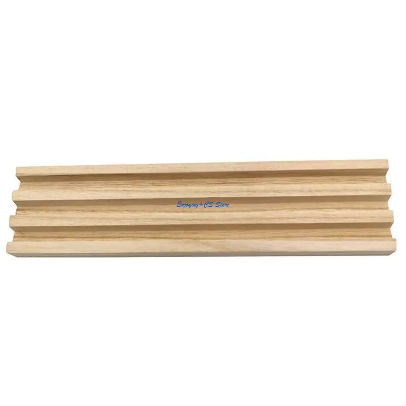 

Y51D Wooden Trays Set of 4 Racks, Holders for Domino