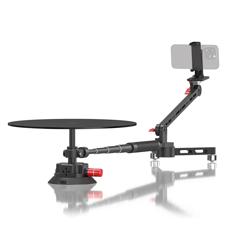 New Arrival 30cm 360 Rotating Platform Manual Shooting Turntable Aluminum Alloy for Smartphone iPad Camera