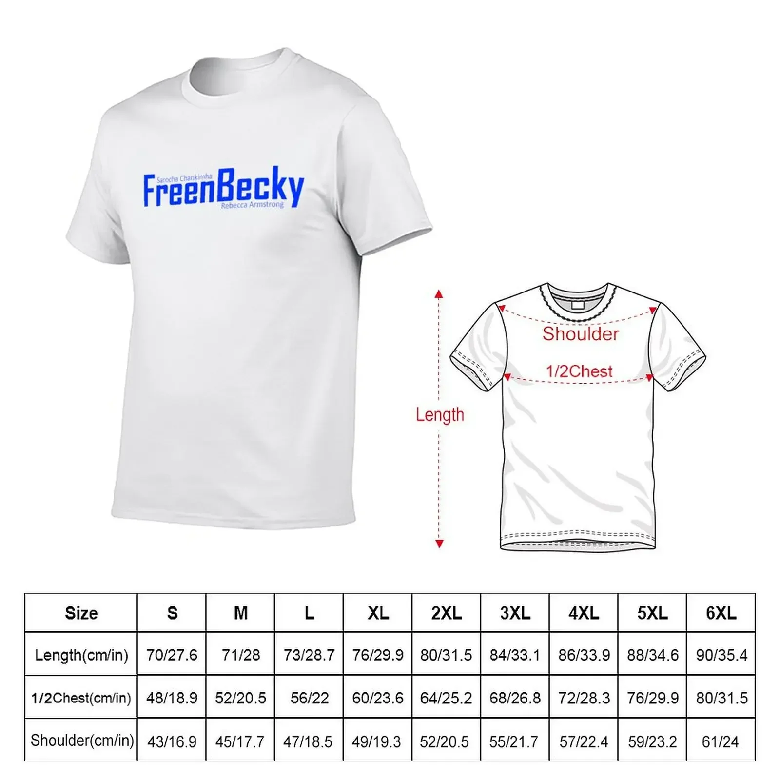 FreenBecky IV T-Shirt tees baggy shirts mens t shirts top quality