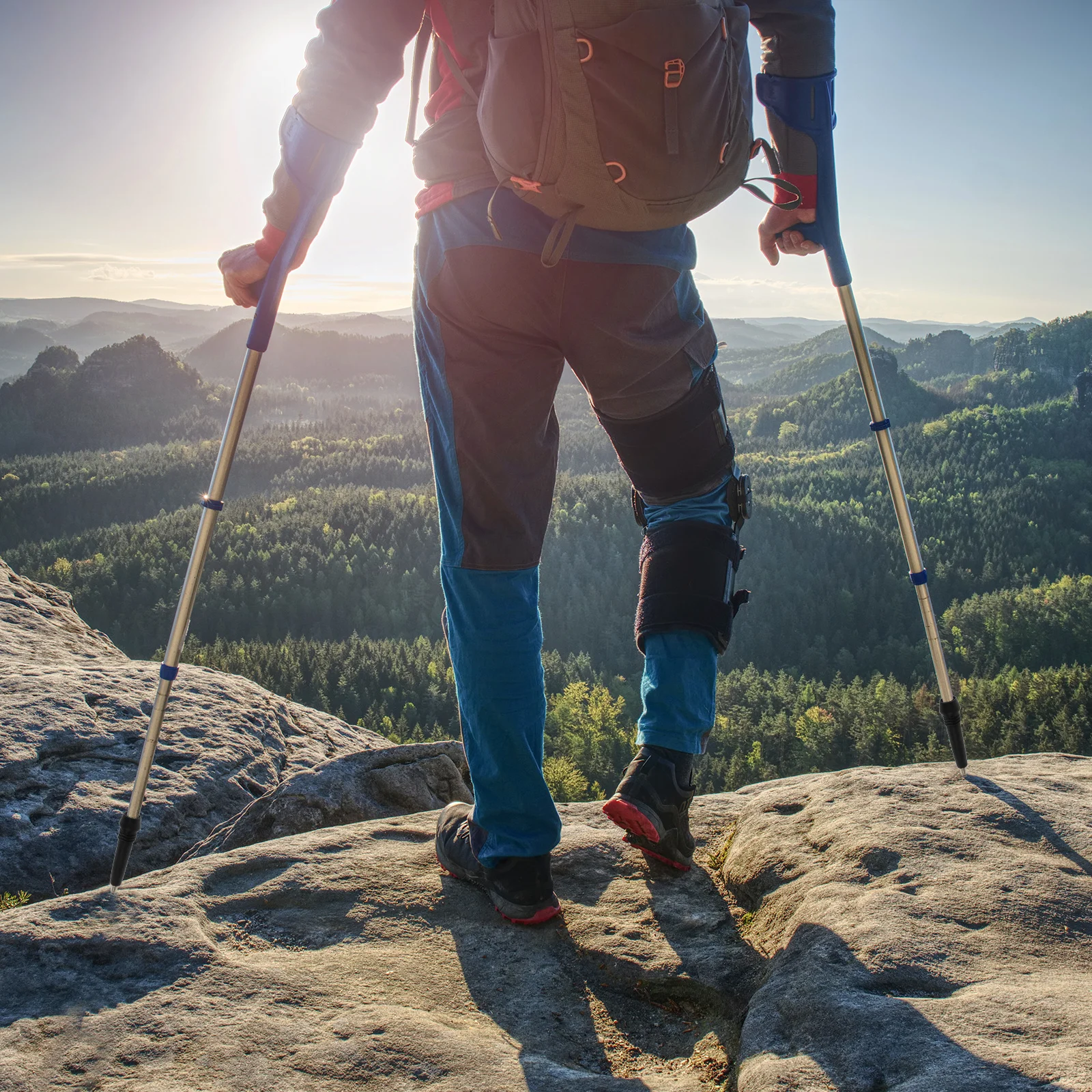 

8Pcs Trekking Pole Tip Protectors Versatile Long-Lasting Stability Grip Crutch Pads Walking Cane Ends Walking Cane Tips