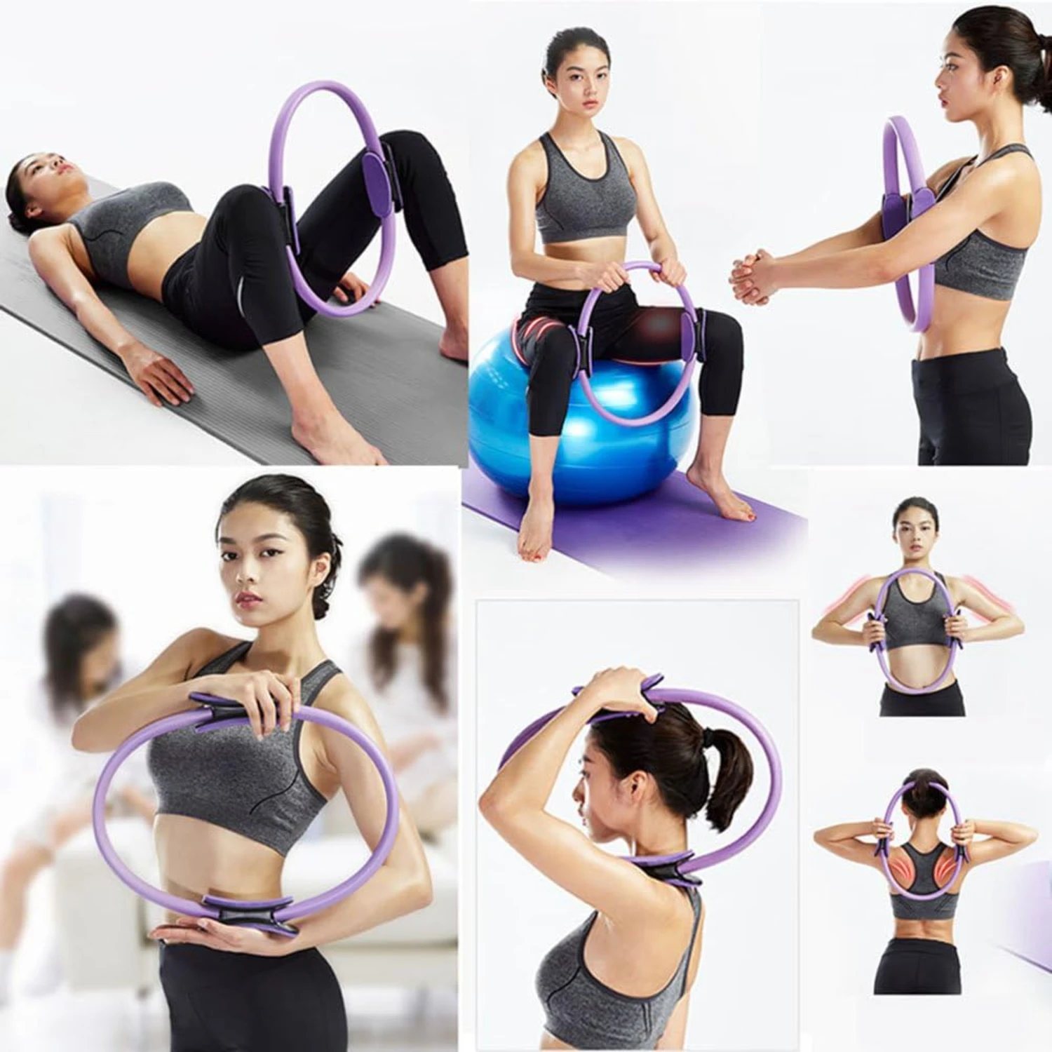 Unleash unbeatable results with the premium, unbreakable Resistance Pilates Ring to enhance your workout routine. Shape, define,