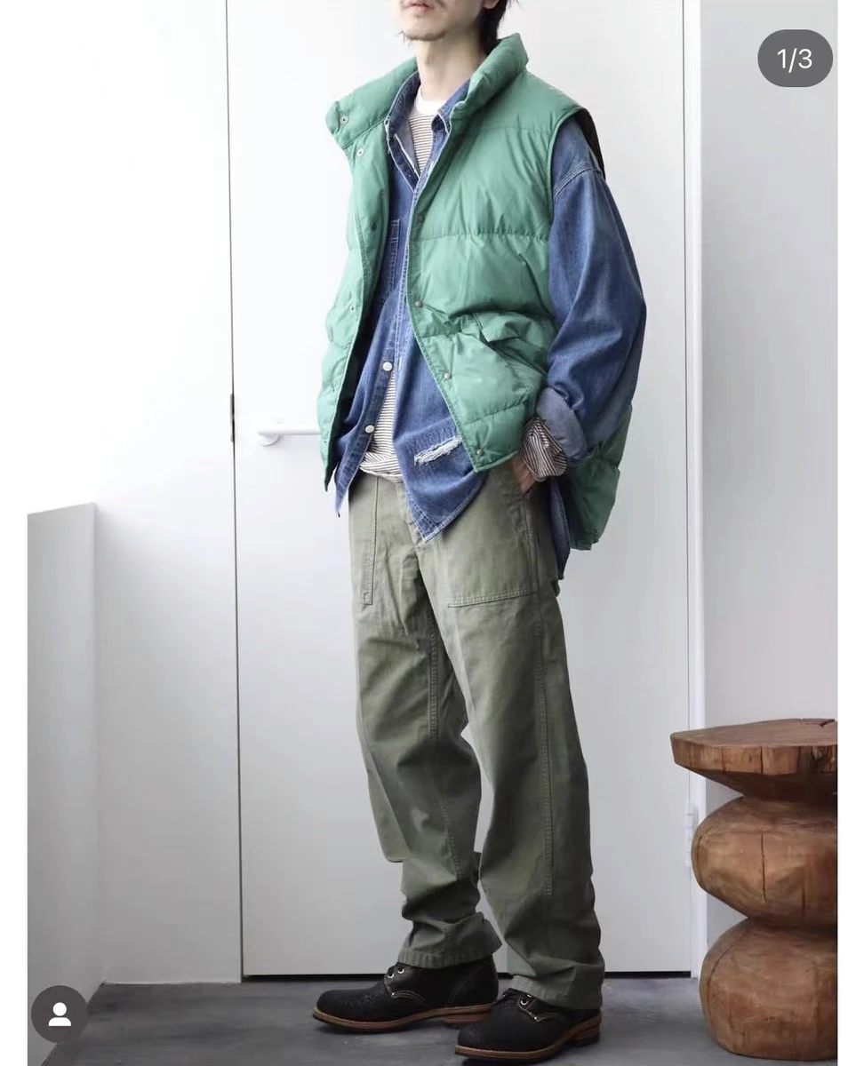 

2025 New VISVIM ALDA PANTS OG107 Casual trousers Vintage