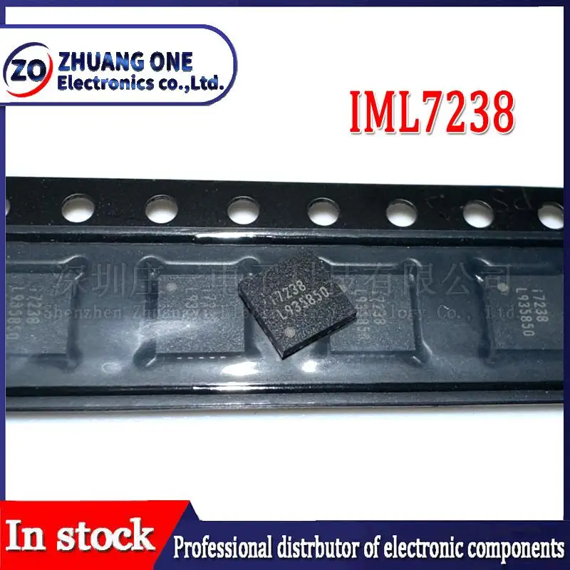 IML7238 IML7238 IML7238FD QFN-20 칩셋, 2-5 개, 100% 신제품