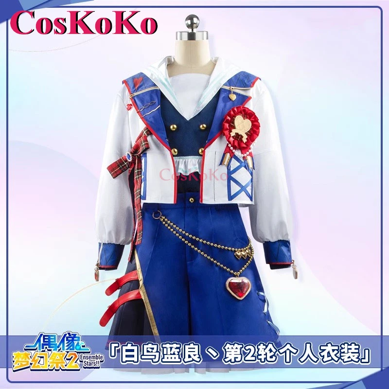 

【Customized】CosKoKo Shiratori Aira Cosplay Game Ensemble Stars 2 Costume Fashion Personal Outfit Daily Party Role Play Clothing