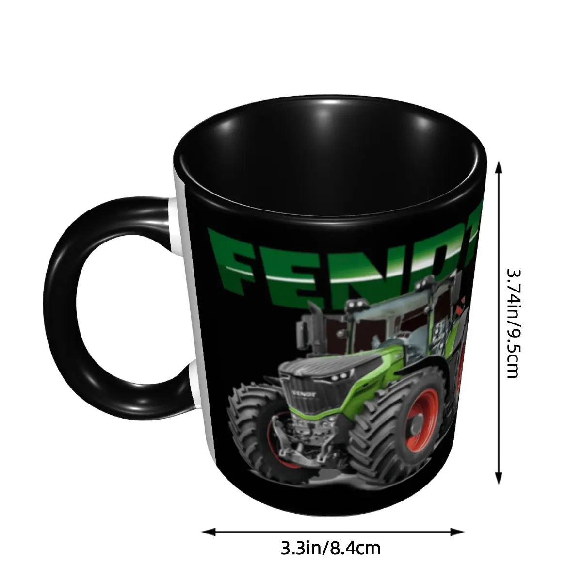 DIY Fendt Tractor Ceramic Mugs Personalized Coffee Cups Creative Gift