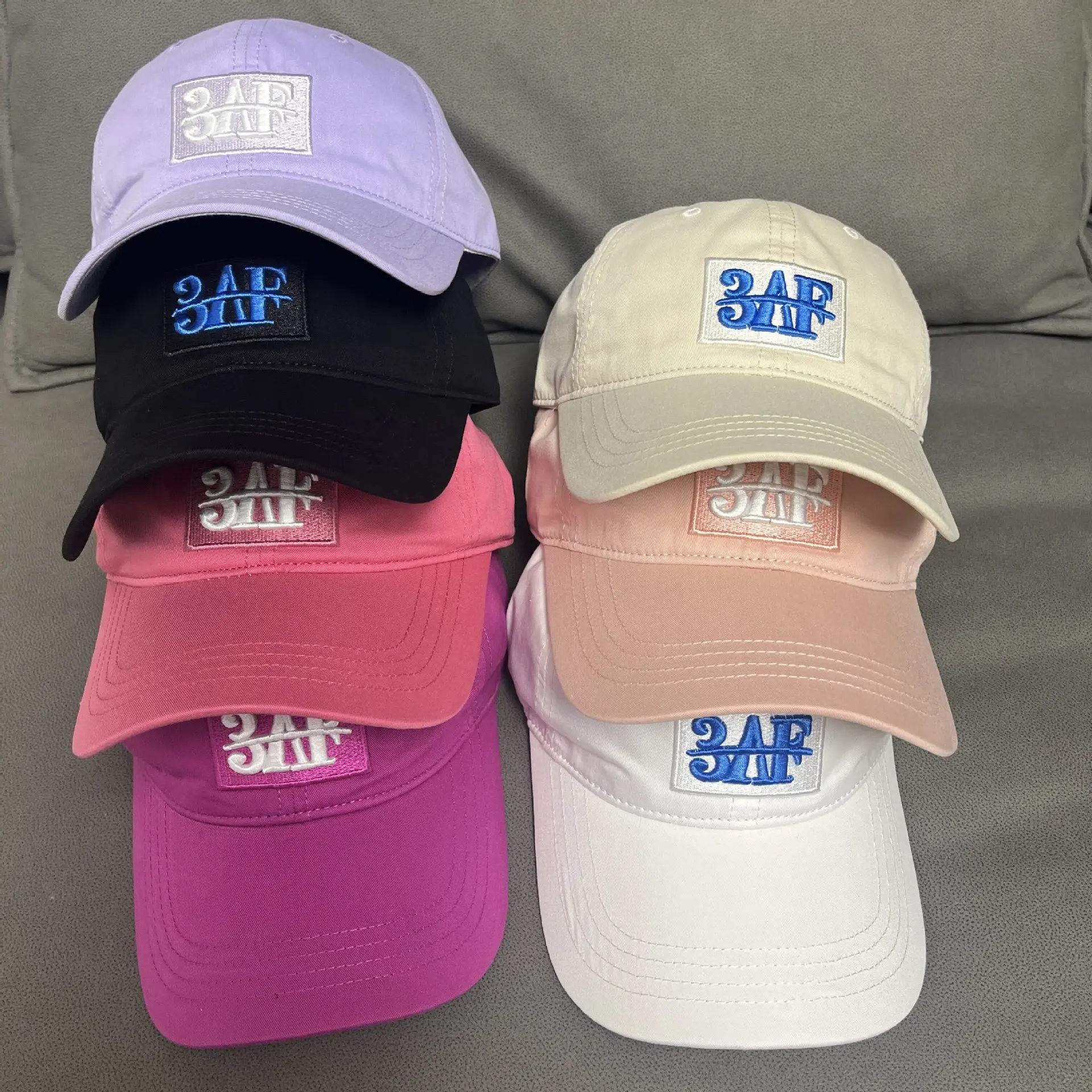Mavi İşlemeli Yama Detaylı Siy - Dad Hat Cotton incelemesi ve fiyatı