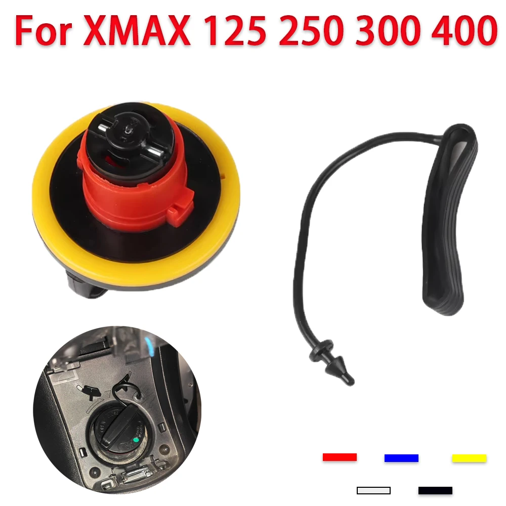 

Motorcycle Modified Oil Cap Gas Cover Fuel Filler Cap Motorcraft For YAMAHA XMAX300 XMAX 125 250 300 400 XMAX250 Accessories