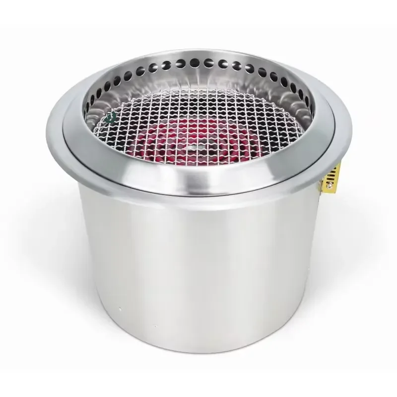 Smokeless Electric BBQ Grill for Korean Dining Table Commercial Indoor Desktop Japanese Restaurant Equipment Burnt Meat
